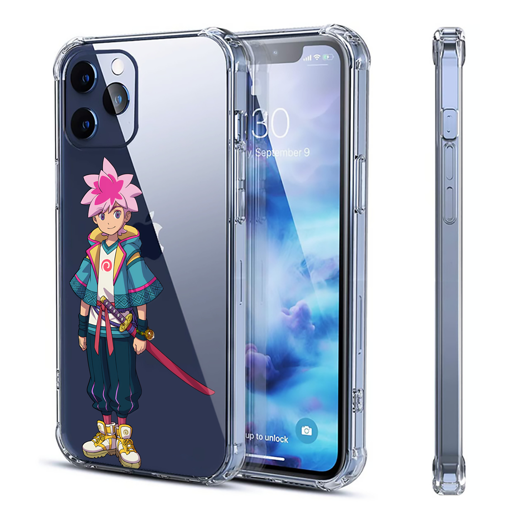 （画像用） 妖怪ウォッチ Yo-kai Watch 【iPhone 12シリーズ対応】透明スマホケース（クリアソフトケース）